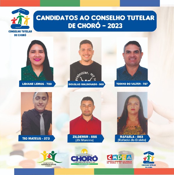 ELEIÇÃO CONSELHO TUTELAR DE CHORÓ - 2023