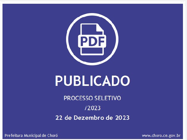 PROCESSO SELETIVO SIMPLIFICADO PARA PROFESSORES E SECRETÁRIOS (AS) ESCOLARES